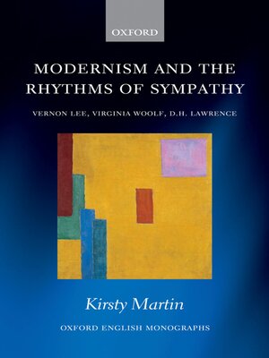 cover image of Modernism and the Rhythms of Sympathy